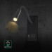 V-TAC 241516 3W CREE LED 3000K BLACK WALL USB LAMP V-TAC 241516 3W CREE LED 3000K BLACK WALL USB LAMP