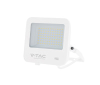 V-TAC 242086 50W CREE LED 4000K IP65 WHITE SLIMLINE FLOODLIGHT FLICKER FREE