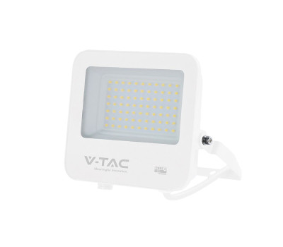 LED фасаден прожектор V-TAC 242096 50W CREE LED 6500K IP65 WHITE SLIMLINE FLOODLIGHT FLICKER FREE LED фасаден прожектор V-TAC 242096 50W CREE LED 6500K IP65 WHITE SLIMLINE FLOODLIGHT FLICKER FREE