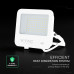 LED фасаден прожектор V-TAC 242116 100W CREE LED 6500K IP65 WHITE SLIMLINE FLOODLIGHT FLICKER FREE