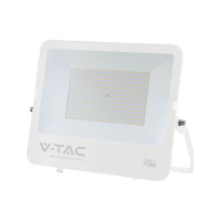 LED фасаден прожектор V-TAC 242126 200W CREE LED 4000K IP65 WHITE SLIMLINE FLOODLIGHT FLICKER FREE