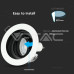 V-TAC 3595 ROUND WHITE V-TAC 3595 ROUND WHITE