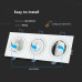 V-TAC 3609 SQUARE WHITE V-TAC 3609 SQUARE WHITE