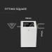 Луна за външен монтаж V-TAC 3630 SURFACE SQUARE WHITE Луна за външен монтаж V-TAC 3630 SURFACE SQUARE WHITE