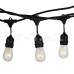Градински кабел с фасунги V-TAC 3698 BLACK STRING LIGHT 10 x E27 IP54 Градински кабел с фасунги V-TAC 3698 BLACK STRING LIGHT 10 x E27 IP54