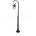Градински стълб V-TAC 7060 GARDEN LAMP BLACK IP44 Градински стълб V-TAC 7060 GARDEN LAMP BLACK IP44