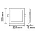 V-TAC 715 PREMIUM SAMSUNG LED 18W 3000K