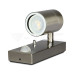 Фасаден аплик с датчик за движение V-TAC 7502 SATIN NICKEL PIR FACADE WALL LAMP 1 x GU10 IP44 Фасаден аплик с датчик за движение V-TAC 7502 SATIN NICKEL PIR FACADE WALL LAMP 1 x GU10 IP44