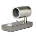 Фасаден аплик с датчик за движение V-TAC 7502 SATIN NICKEL PIR FACADE WALL LAMP 1 x GU10 IP44 Фасаден аплик с датчик за движение V-TAC 7502 SATIN NICKEL PIR FACADE WALL LAMP 1 x GU10 IP44