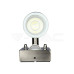 Фасаден аплик с датчик за движение V-TAC 7503 SATIN NICKEL PIR FACADE WALL LAMP 2 x GU10 IP44 Фасаден аплик с датчик за движение V-TAC 7503 SATIN NICKEL PIR FACADE WALL LAMP 2 x GU10 IP44