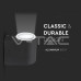 Фасаден аплик V-TAC 7508 BLACK FACADE WALL LAMP 1 x GU10 IP44 Фасаден аплик V-TAC 7508 BLACK FACADE WALL LAMP 1 x GU10 IP44