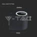 Фасаден аплик V-TAC 7508 BLACK FACADE WALL LAMP 1 x GU10 IP44 Фасаден аплик V-TAC 7508 BLACK FACADE WALL LAMP 1 x GU10 IP44