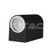 Фасаден аплик V-TAC 7509 BLACK FACADE WALL LAMP 1 x GU10 IP44 Фасаден аплик V-TAC 7509 BLACK FACADE WALL LAMP 1 x GU10 IP44