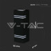 Фасаден аплик V-TAC 7512 BLACK FACADE WALL LAMP 2 x GU10 IP44 Фасаден аплик V-TAC 7512 BLACK FACADE WALL LAMP 2 x GU10 IP44