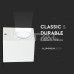 Фасаден аплик V-TAC 7539 WHITE FACADE WALL LAMP 1 x GU10 IP44 Фасаден аплик V-TAC 7539 WHITE FACADE WALL LAMP 1 x GU10 IP44