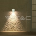Фасаден аплик V-TAC 7540 WHITE FACADE WALL LAMP 1 x GU10 IP44 Фасаден аплик V-TAC 7540 WHITE FACADE WALL LAMP 1 x GU10 IP44