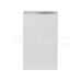 Фасаден аплик V-TAC 7541 WHITE FACADE WALL LAMP 2 x GU10 IP44
