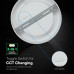 V-TAC 78616 12W CREE LED CCT 3000K - 4000K - 6500K D170 WHITE LED ROUND PANEL RECESSED MOUNTING V-TAC 78616 12W CREE LED CCT 3000K - 4000K - 6500K D170 WHITE LED ROUND PANEL RECESSED MOUNTING