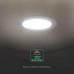 V-TAC 78616 12W CREE LED CCT 3000K - 4000K - 6500K D170 WHITE LED ROUND PANEL RECESSED MOUNTING V-TAC 78616 12W CREE LED CCT 3000K - 4000K - 6500K D170 WHITE LED ROUND PANEL RECESSED MOUNTING