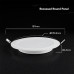 V-TAC 78616 12W CREE LED CCT 3000K - 4000K - 6500K D170 WHITE LED ROUND PANEL RECESSED MOUNTING V-TAC 78616 12W CREE LED CCT 3000K - 4000K - 6500K D170 WHITE LED ROUND PANEL RECESSED MOUNTING