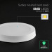 V-TAC 78706 6W CREE LED CCT 3000K - 4000K - 6500K D120 WHITE LED ROUND PANEL SURFACE MOUNTING V-TAC 78706 6W CREE LED CCT 3000K - 4000K - 6500K D120 WHITE LED ROUND PANEL SURFACE MOUNTING