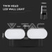 LED фасаден аплик V-TAC 8293 LED WALL LAMP 12W 3000K LED фасаден аплик V-TAC 8293 LED WALL LAMP 12W 3000K