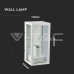 Фасаден аплик V-TAC 8518 WHITE FACADE WALL LAMP Е27 IP44 Фасаден аплик V-TAC 8518 WHITE FACADE WALL LAMP Е27 IP44