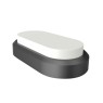 LED фасаден аплик V-TAC 1309 LED OVAL DOME LIGHT 8W 4000K