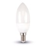 LED крушка V-TAC 21171 CANDLE E14 4,5W SAMSUNG LED 3000K