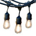 Градински кабел с фасунги V-TAC 3698 BLACK STRING LIGHT 10 x E27 IP54 Градински кабел с фасунги V-TAC 3698 BLACK STRING LIGHT 10 x E27 IP54