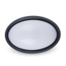 LED фасаден плафон V-TAC 4973 LED OVAL DOME LIGHT 12W 4000K