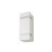Фасаден аплик V-TAC 7543 WHITE FACADE WALL LAMP 2 x GU10 IP44