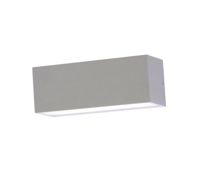 LED фасаден аплик V-TAC 218243 LED WALL LAMP UP/DOWN 12W 4000K GREY