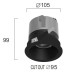 VIOKEF 3914-012B-3-S-38 ALEA 20W CCT IP44