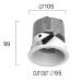VIOKEF 3914-012W-3-S-38 ALEA 20W 3000K IP44