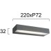 LED фасаден аплик VIOKEF 4137602 TECH