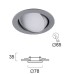 LED луна за вграждане VIOKEF 4157201 NOX