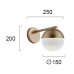 Аплик VIOKEF 4190500 VIOLLA