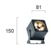 LED фасаден прожектор с колче за земя VIOKEF 4205400 ARIS
