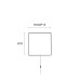 LED аплик с ключ VIOKEF 4222200 SHADOW