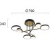LED плафон VIOKEF 4251100 PERSA
