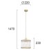 Пендел VIOKEF 4258900 KAROLINA