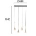 LED пендел VIOKEF 4268600 STAR LIGHT