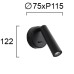 LED аплик с ключ VIOKEF 4271300 MYSTERY