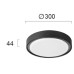 LED фасаден плафон със сензор VIOKEF 4283100 ANABELLA