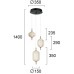 LED пендел VIOKEF 4297700 PELLUCID