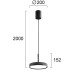LED пендел VIOKEF 4300300 DON GREY