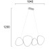 LED пендел VIOKEF 4301700 HELIX