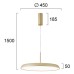 LED пендел VIOKEF 4303400 ART
