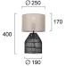 Настолна лампа VIOKEF 4304301 MALLONCA